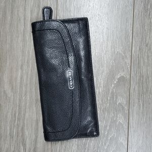 Coach Black Leather Wallet